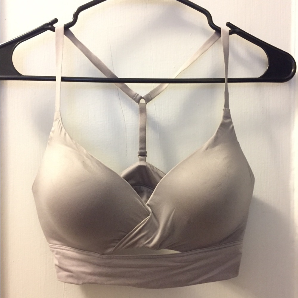 Light Grey Victoria’s Secret Uplift Wireless Bra